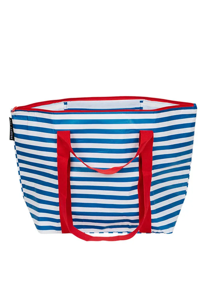 Project Ten Zip Up Medium Tote - Breton Stripes