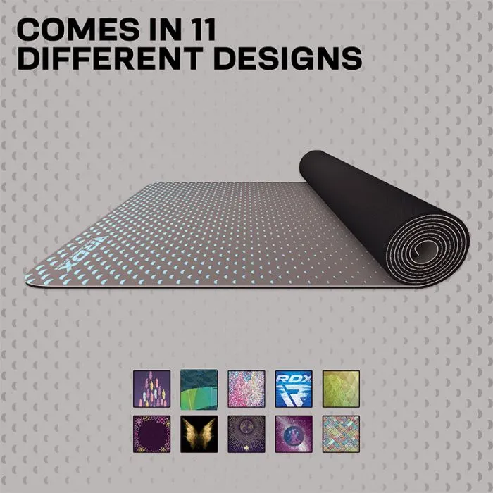 RDX D1 6mm PU Rubber Yoga Mat