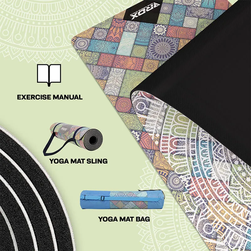 RDX D3 6mm PU Rubber Yoga Mat