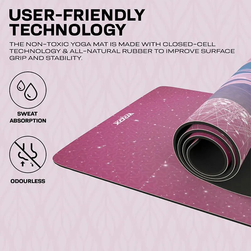 RDX D4 6mm PU Rubber Yoga Mat