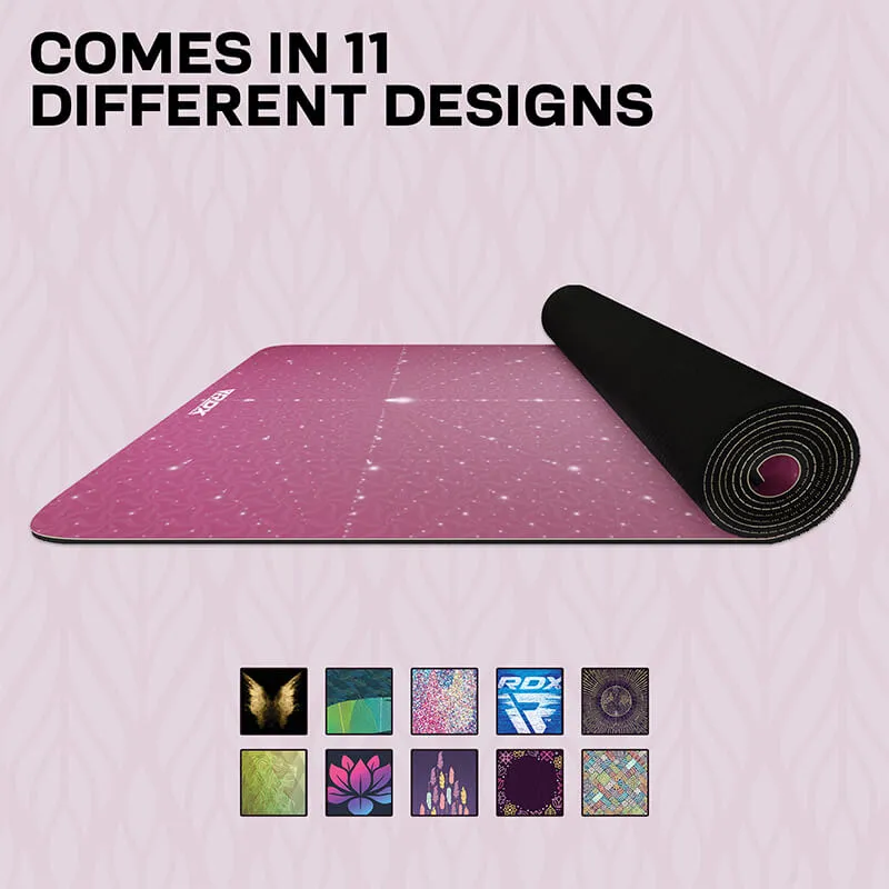 RDX D4 6mm PU Rubber Yoga Mat