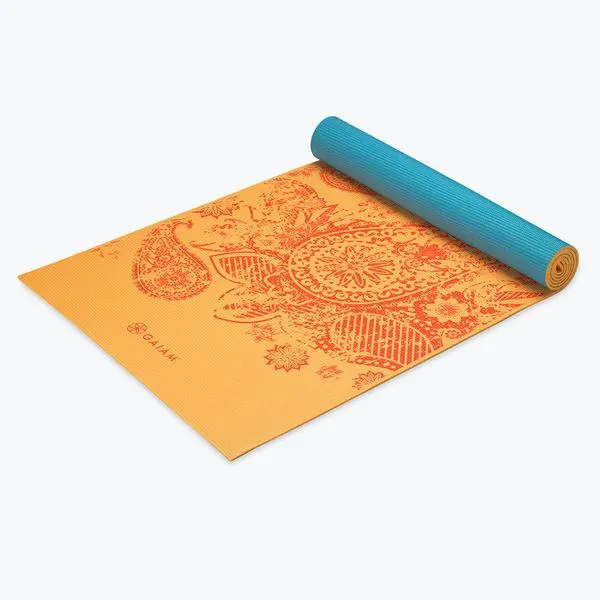 Reversible Elephant Yoga Mat (6mm)