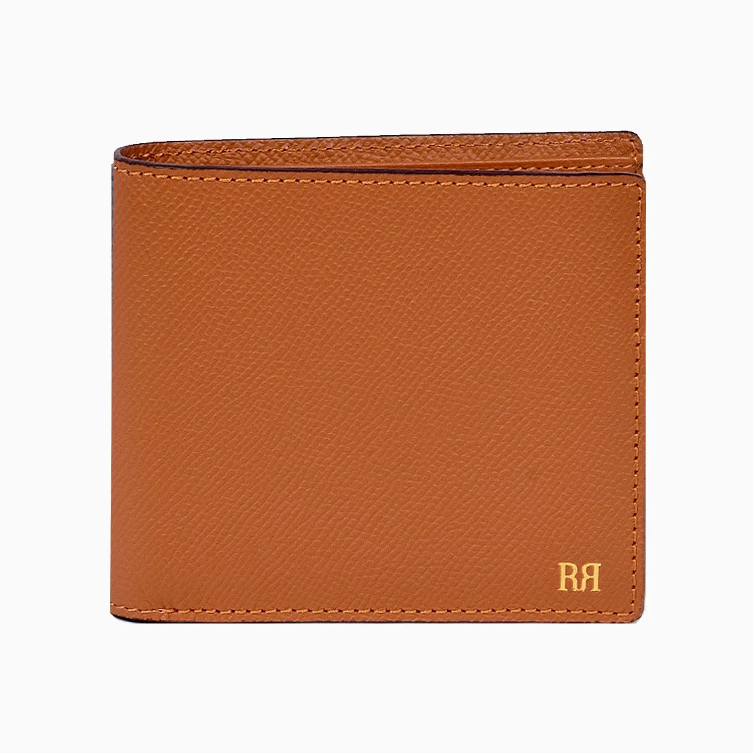 Riblor Serafino Italian Leather Bifold Wallet Brown