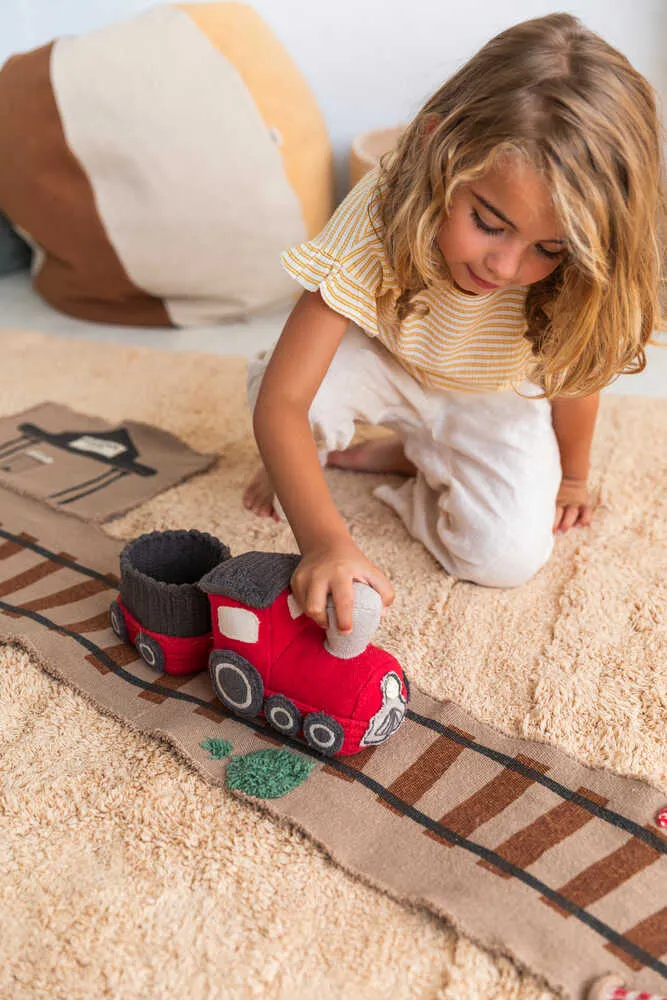 RIDE & ROLL TOY TRAIN SET