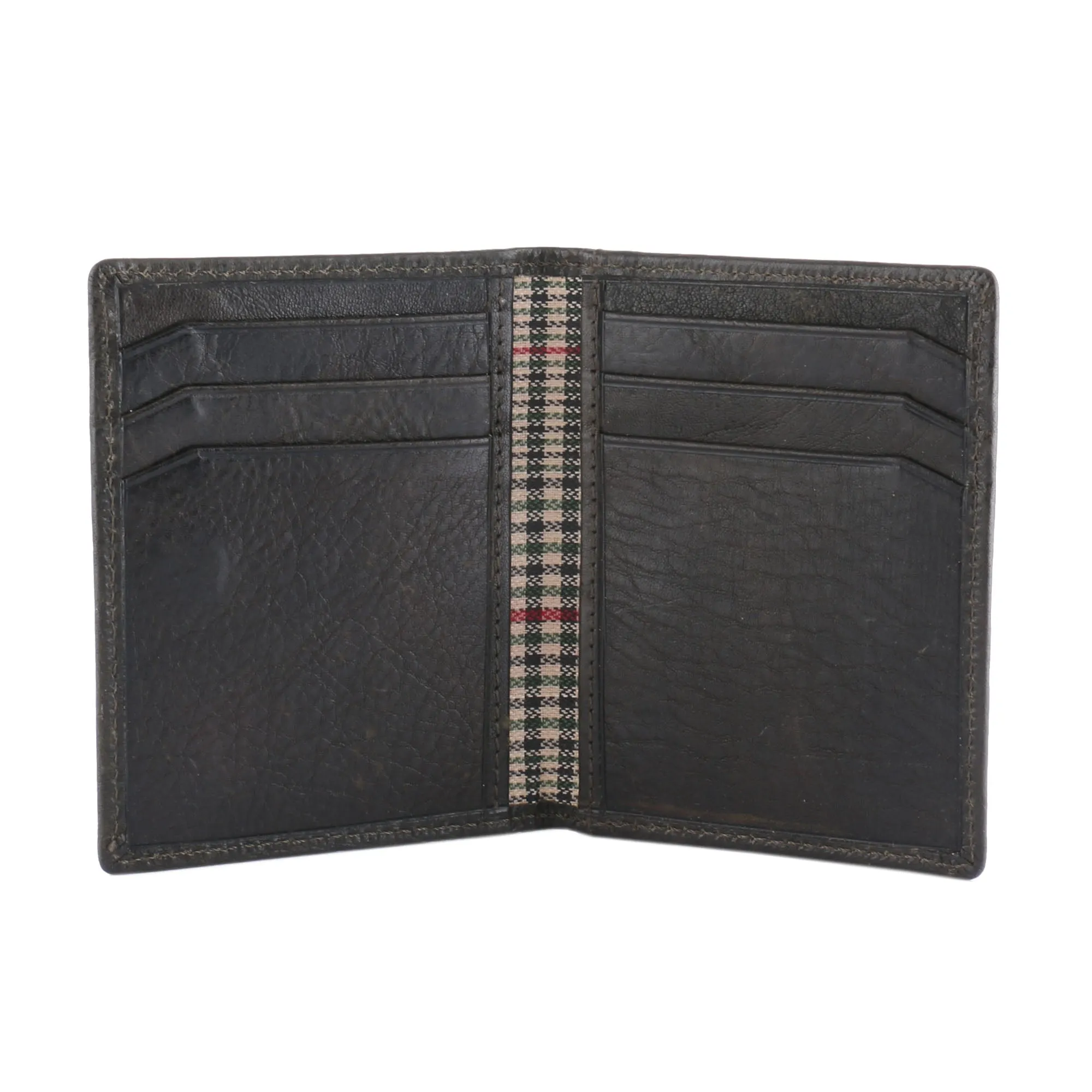 RL Double Stitch Leather Card Holder