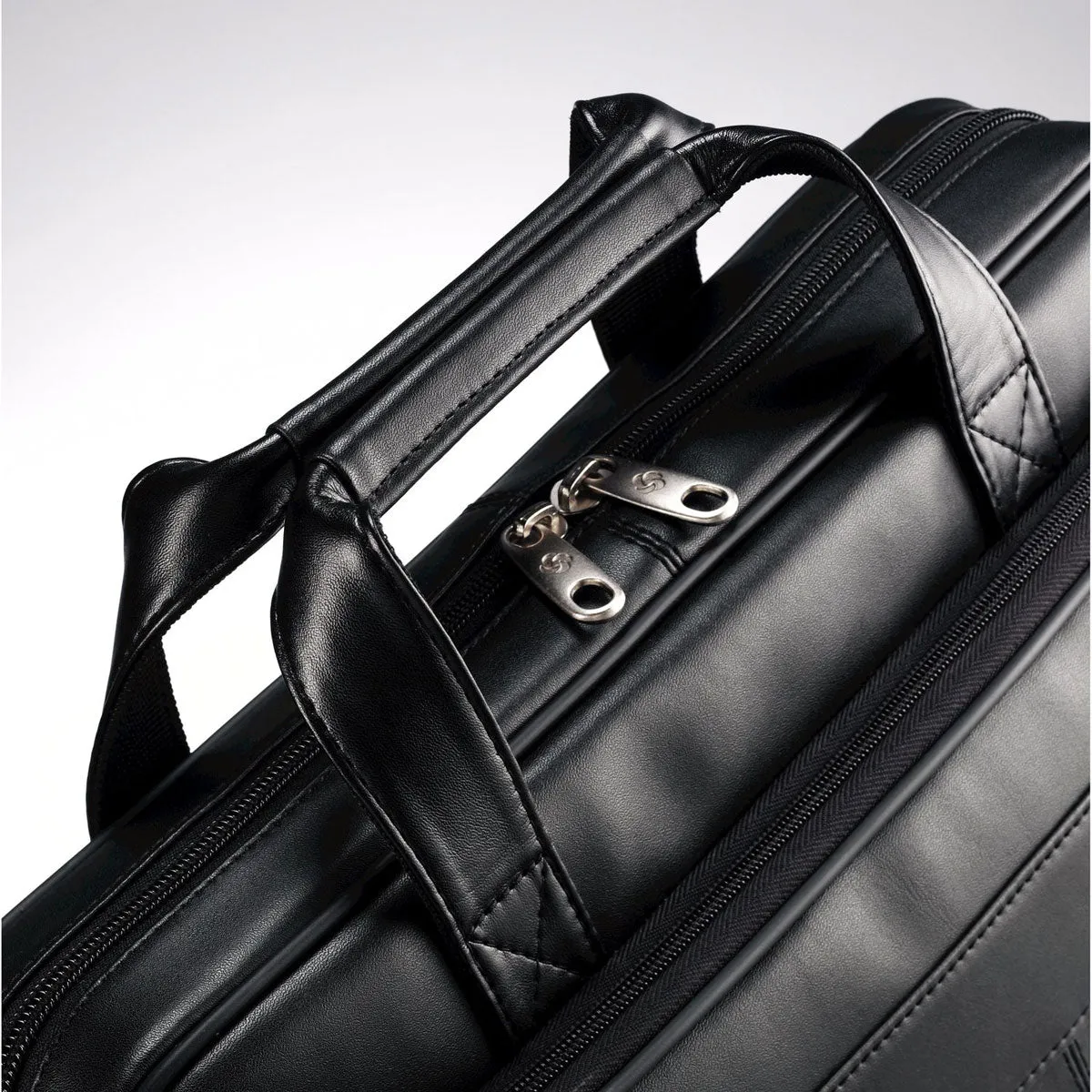 Samsonite Leather Business Cases Leather Slim Brief