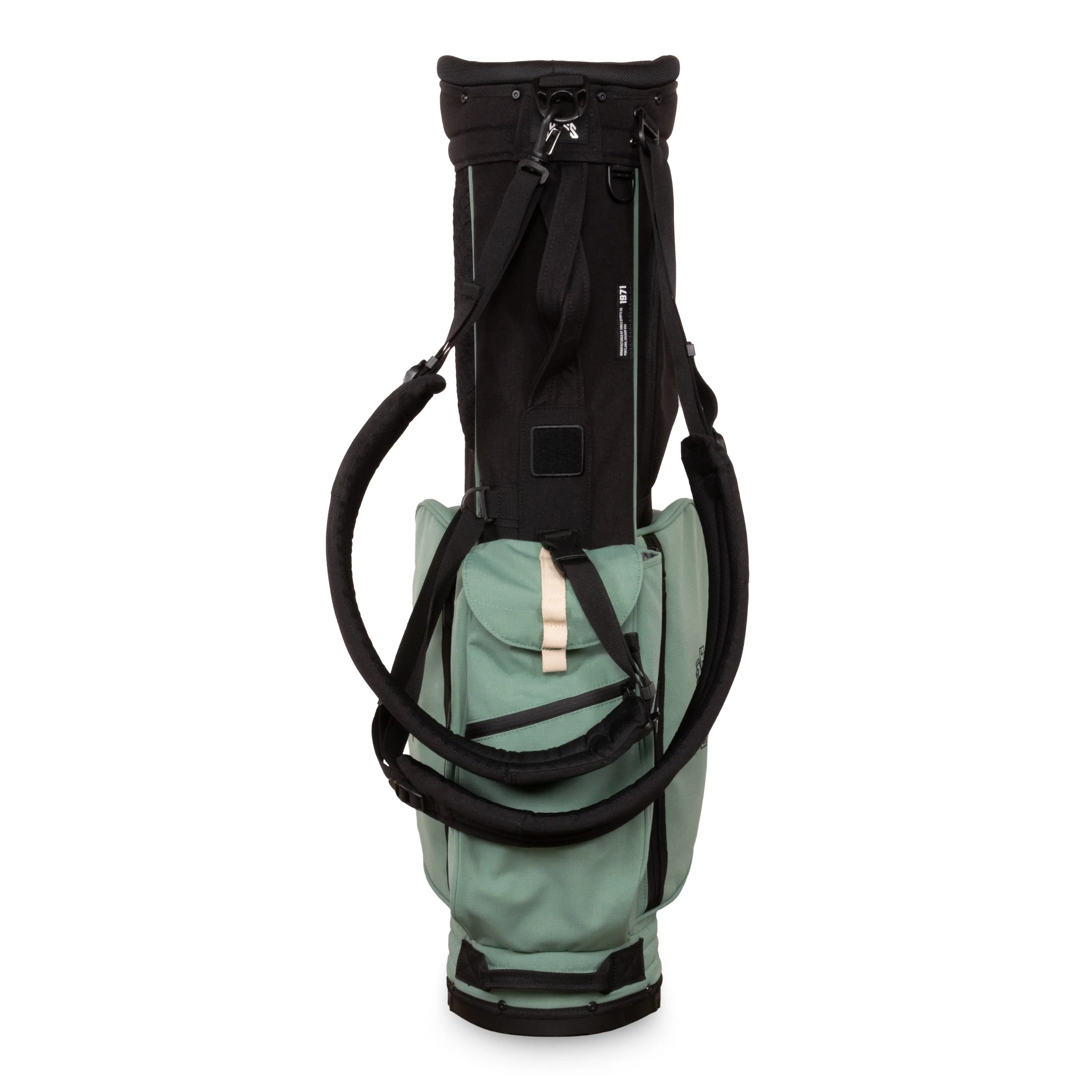 Seamus x Jones Rover Stand Bag - Black/Sage Leaf