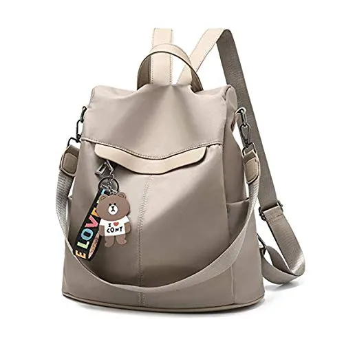 shepretty Women's Anti-Theft Backpack Leather Shoulder Bags