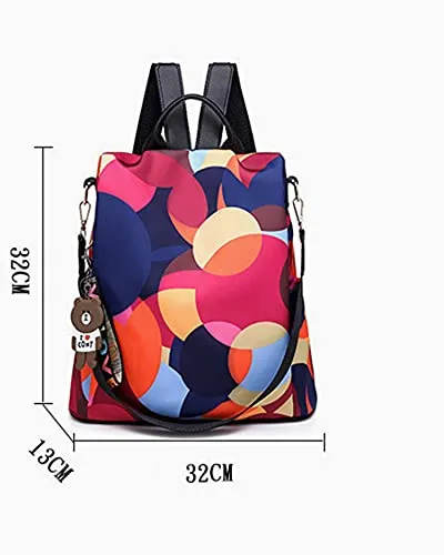 shepretty Women's Anti-Theft Backpack Leather Shoulder Bags