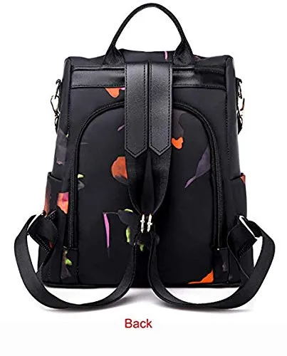 shepretty Women's Anti-Theft Backpack Leather Shoulder Bags