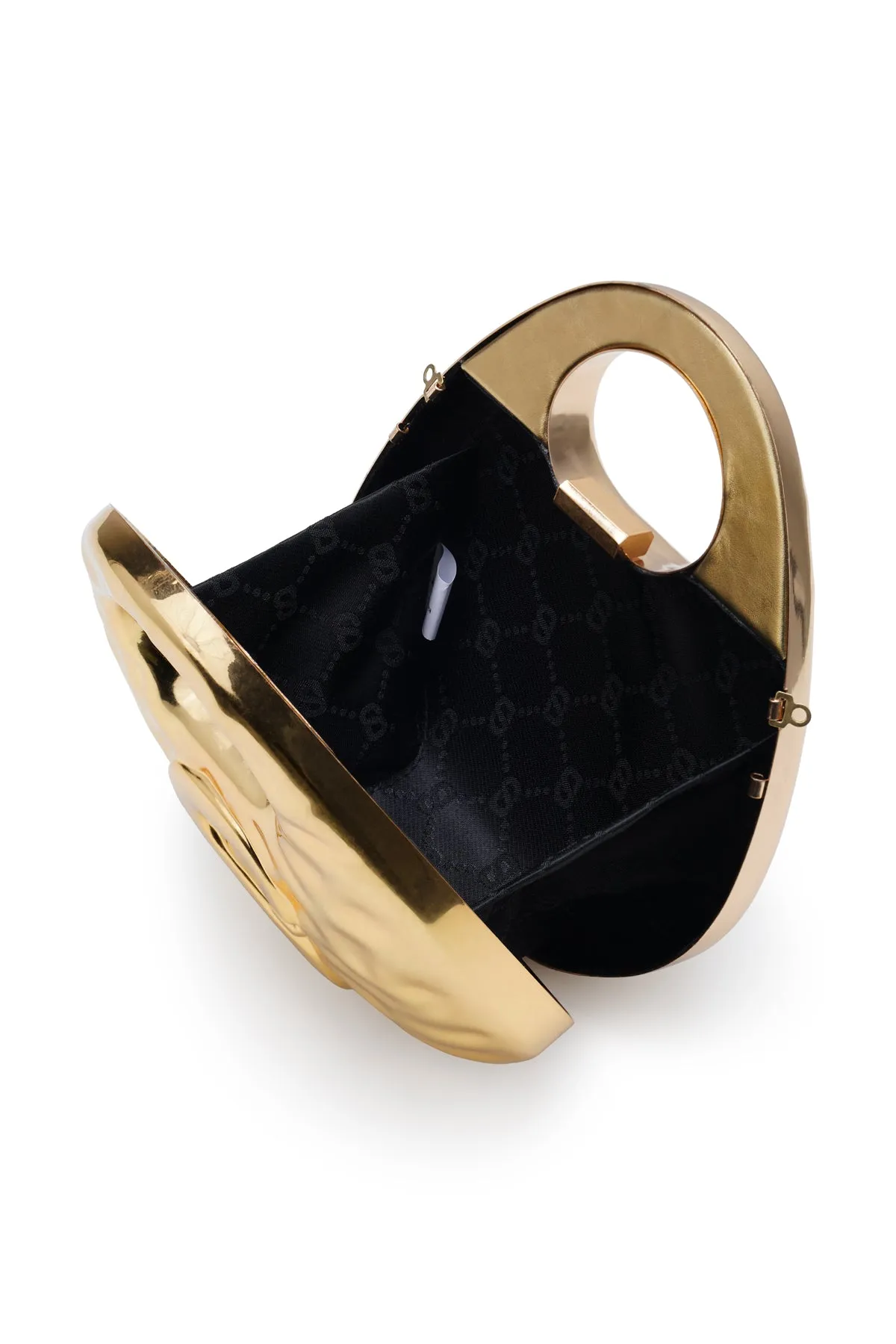 Signature Metal Bag - Gold