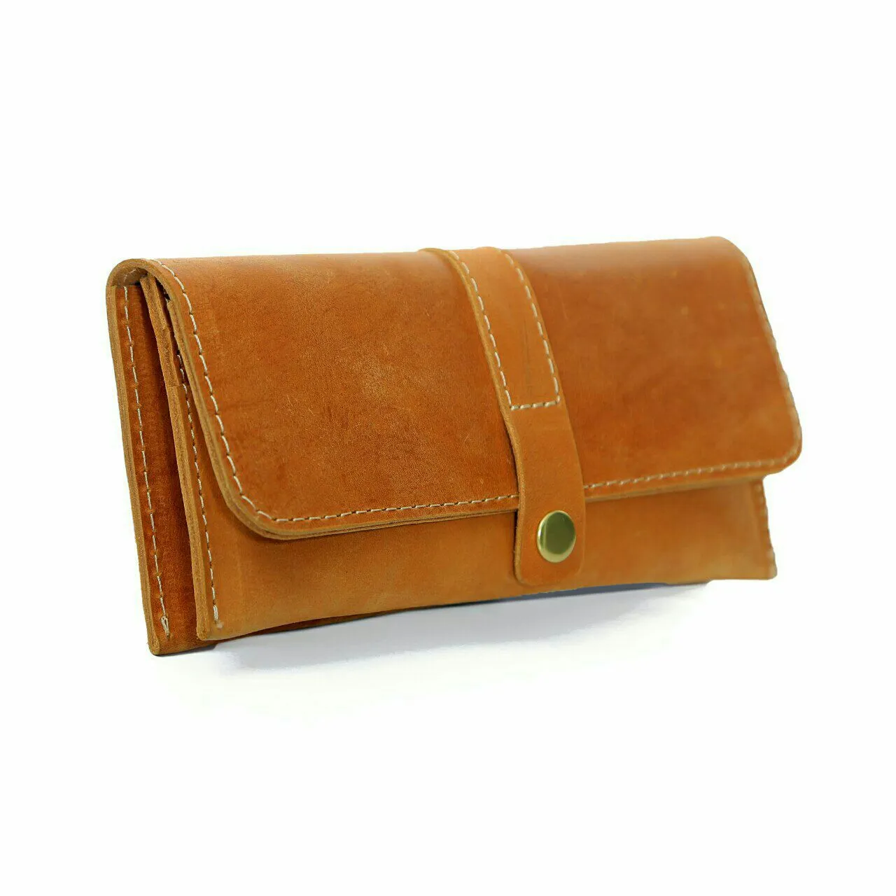 SIMPLY WALLET : Rust Brown