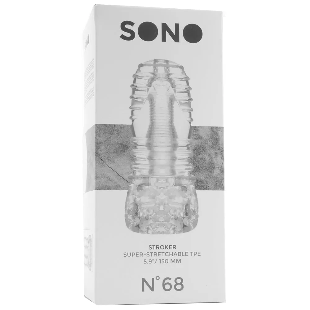 SONO No.68 Super Stretchable Stroker in Clear