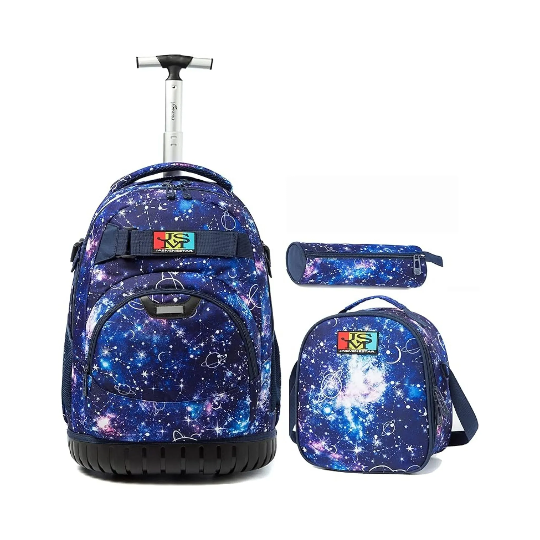 Space 3-Piece Backpack Trolley Set