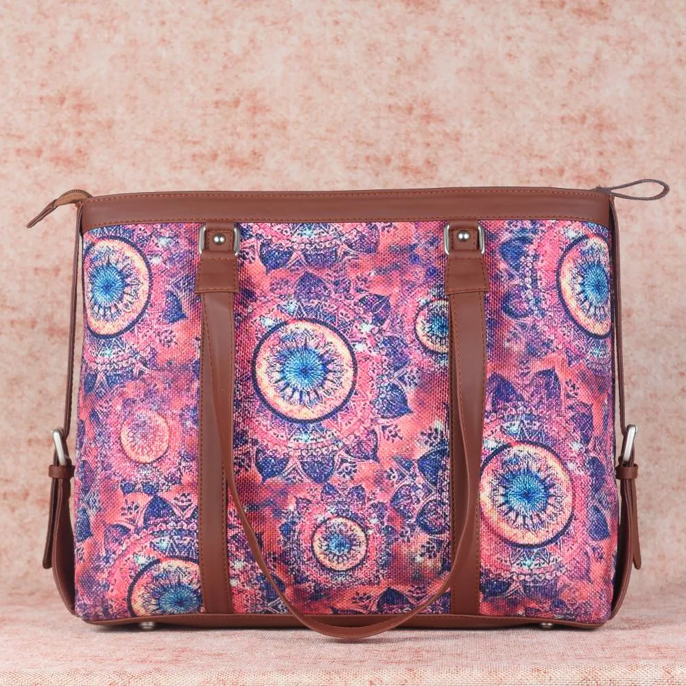 Space Chakra - Women's Office Bag & Sling Bag Combo