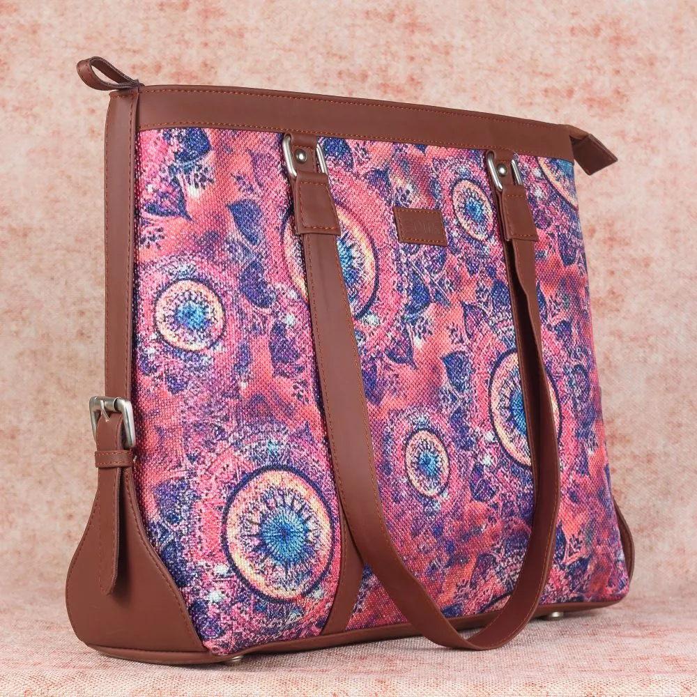 Space Chakra - Women's Office Bag & Sling Bag Combo