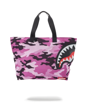 Split Camo Beach Tote