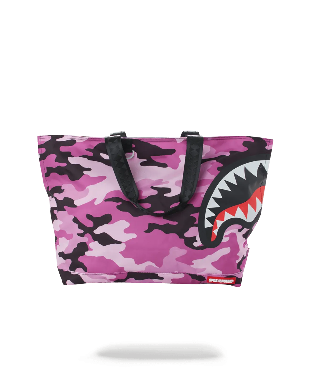 Split Camo Beach Tote