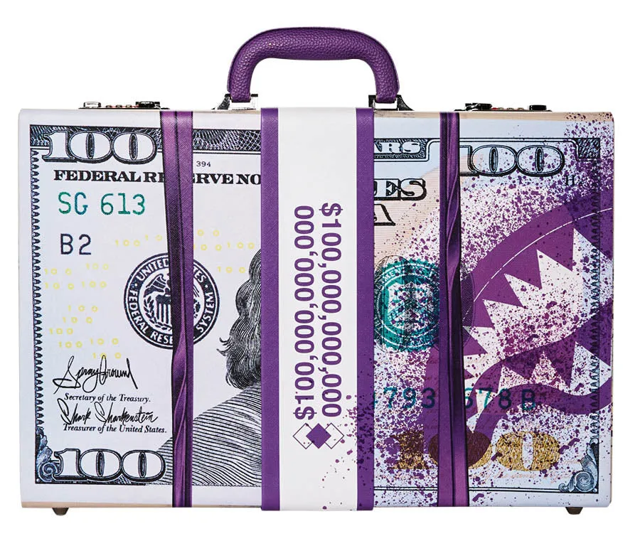 Sprayground Billions in the Bank Briefcase