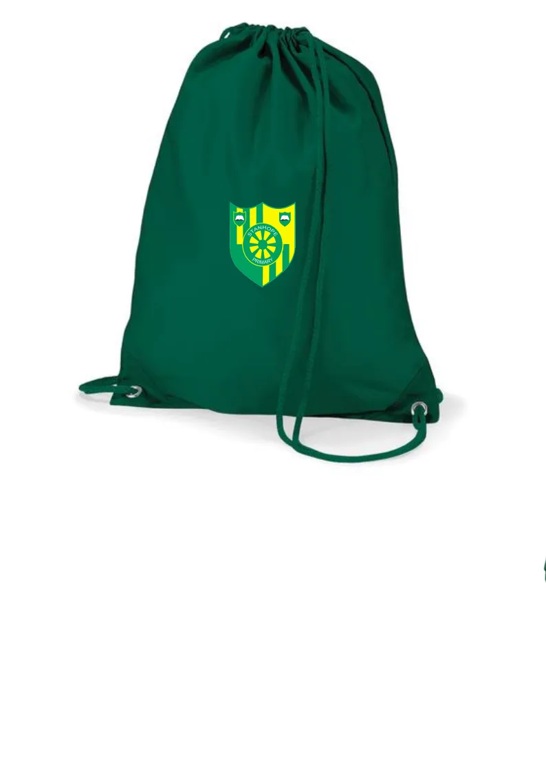 Stanhope Primary School Bottle Green Gym Bag