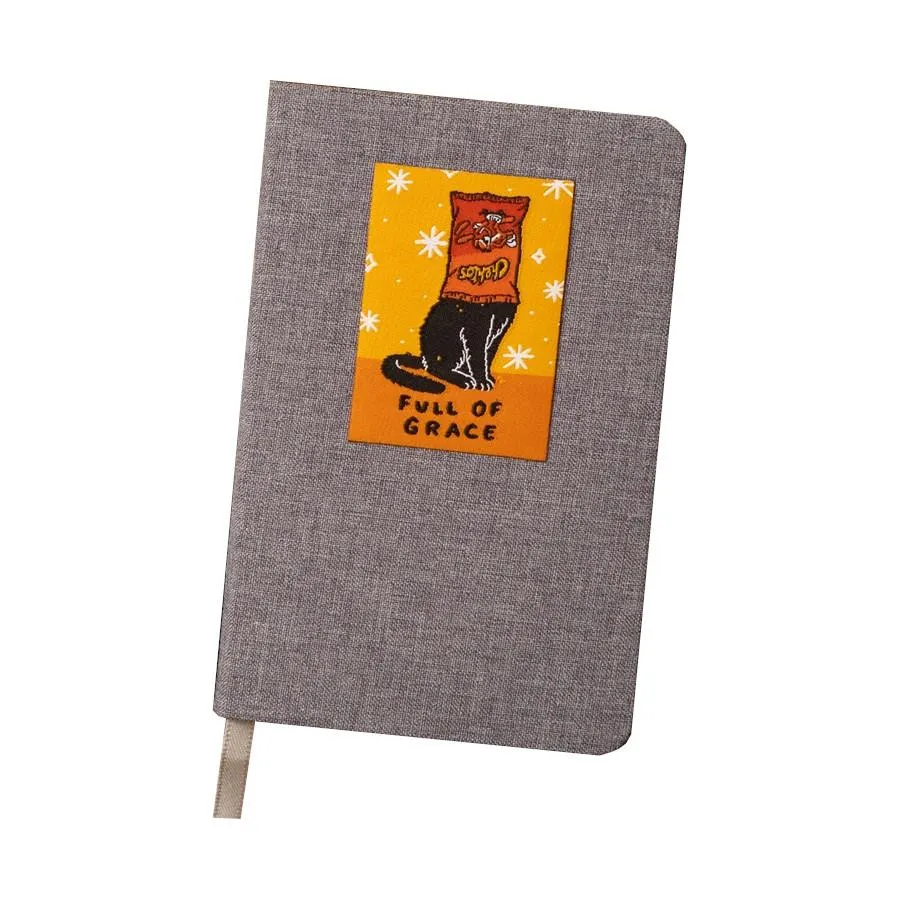 Stay Home Club Dotgrid Notebook - Full of Grace Cat