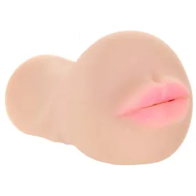 Stroke It Anatomical Mouth Stroker in Ivory