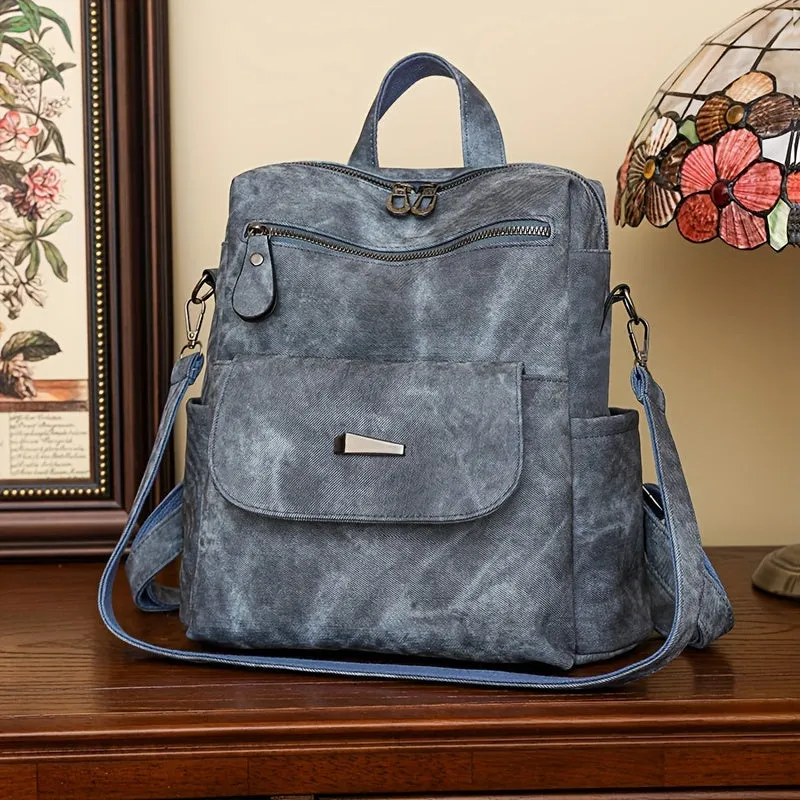 Stylish Vintage AntiTheft Backpack for Womens Travel and School