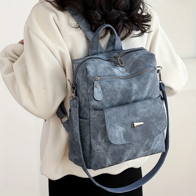 Stylish Vintage AntiTheft Backpack for Womens Travel and School