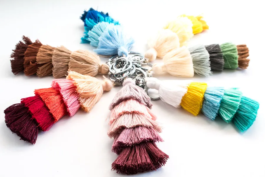 Tassel Key Chain Fob