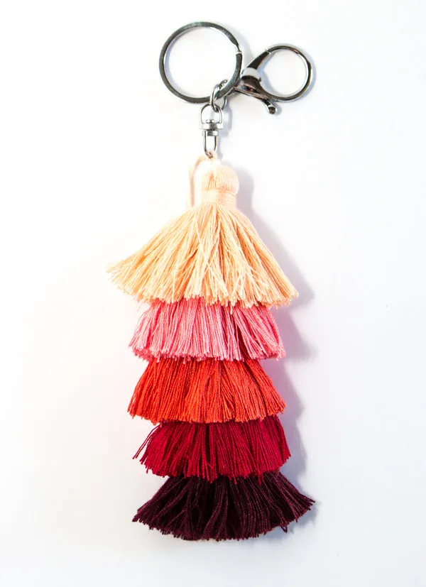 Tassel Key Chain Fob