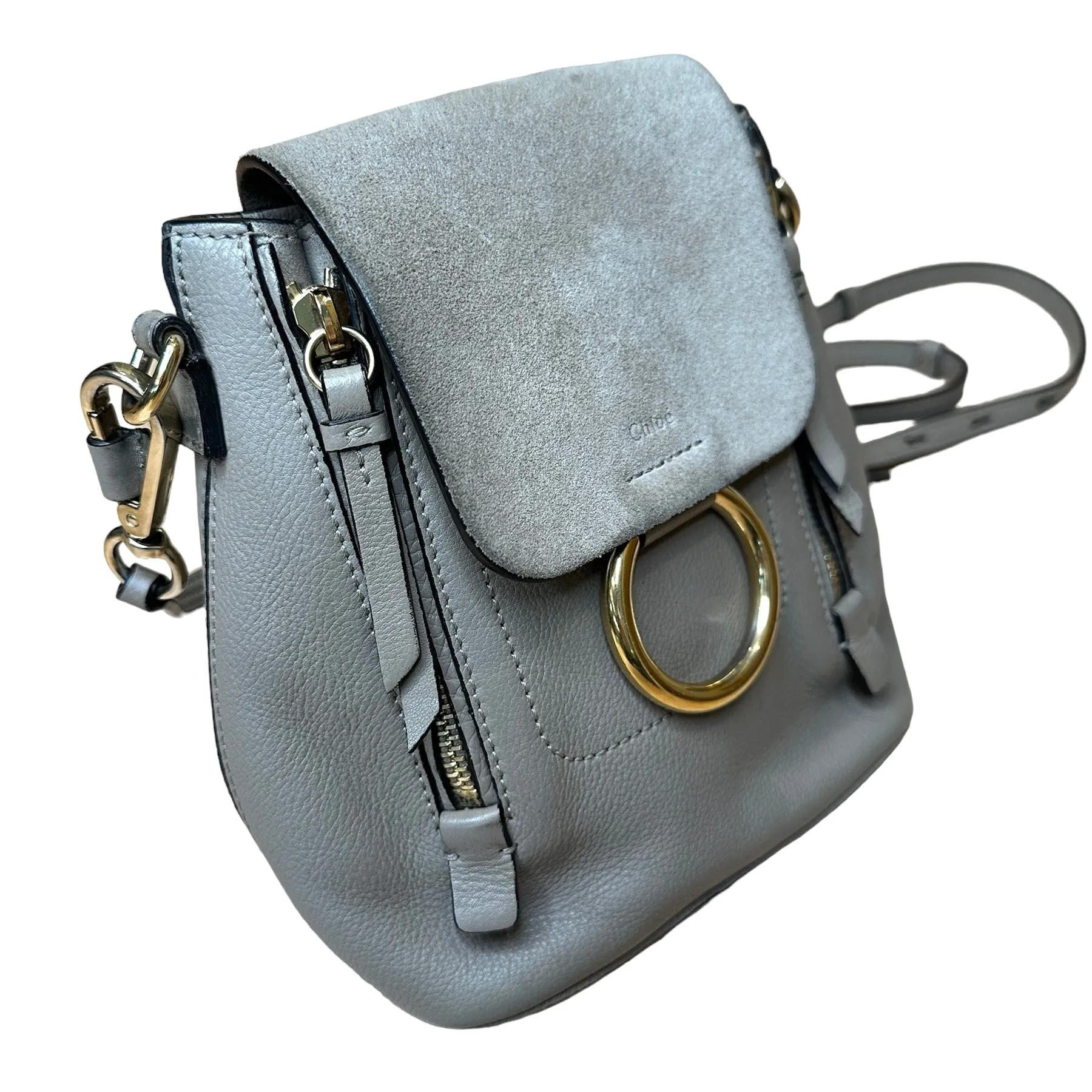 Taupe Convertible Bag