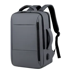 Tech-Savvy Commuter: Modern USB Charging Laptop Backpack