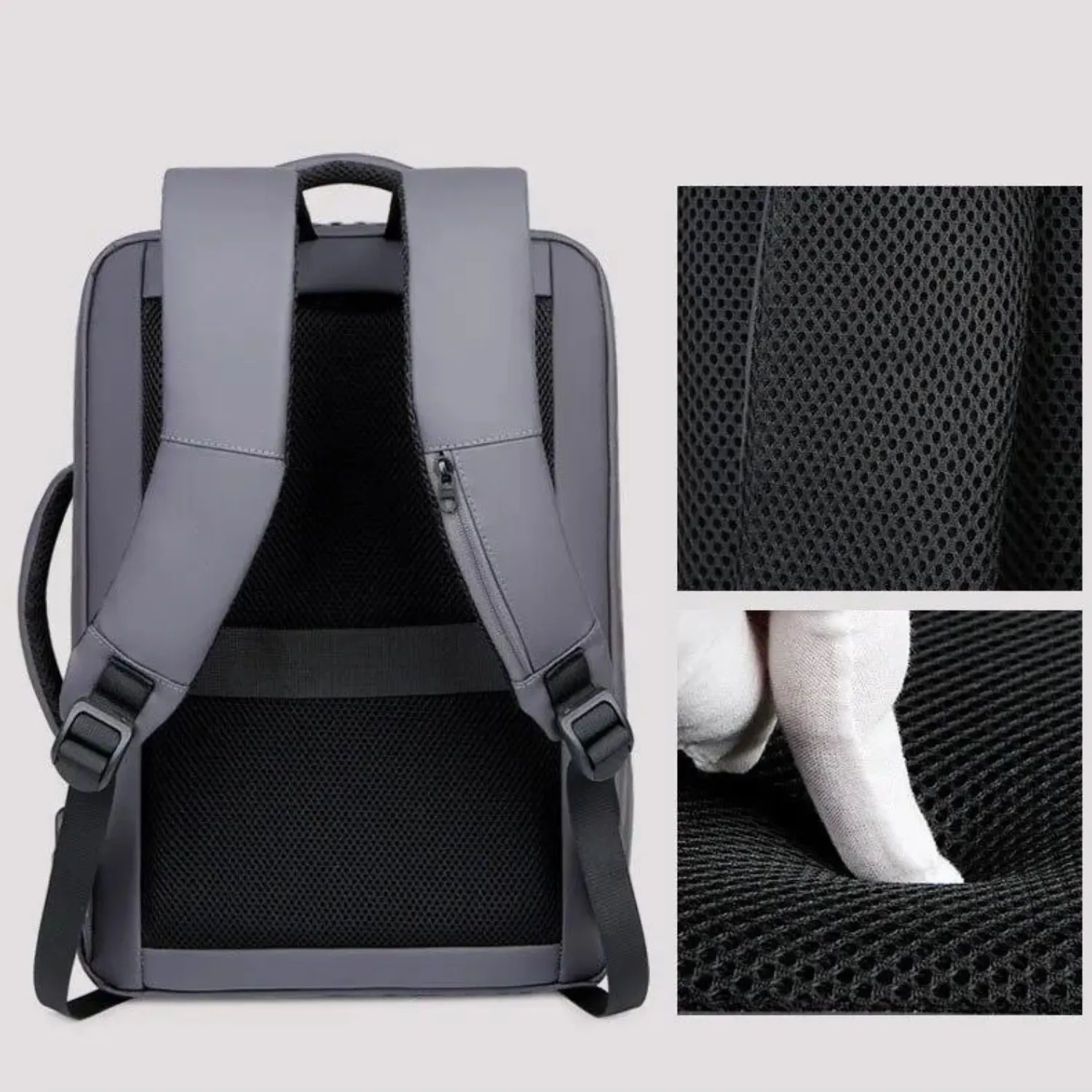 Tech-Savvy Commuter: Modern USB Charging Laptop Backpack