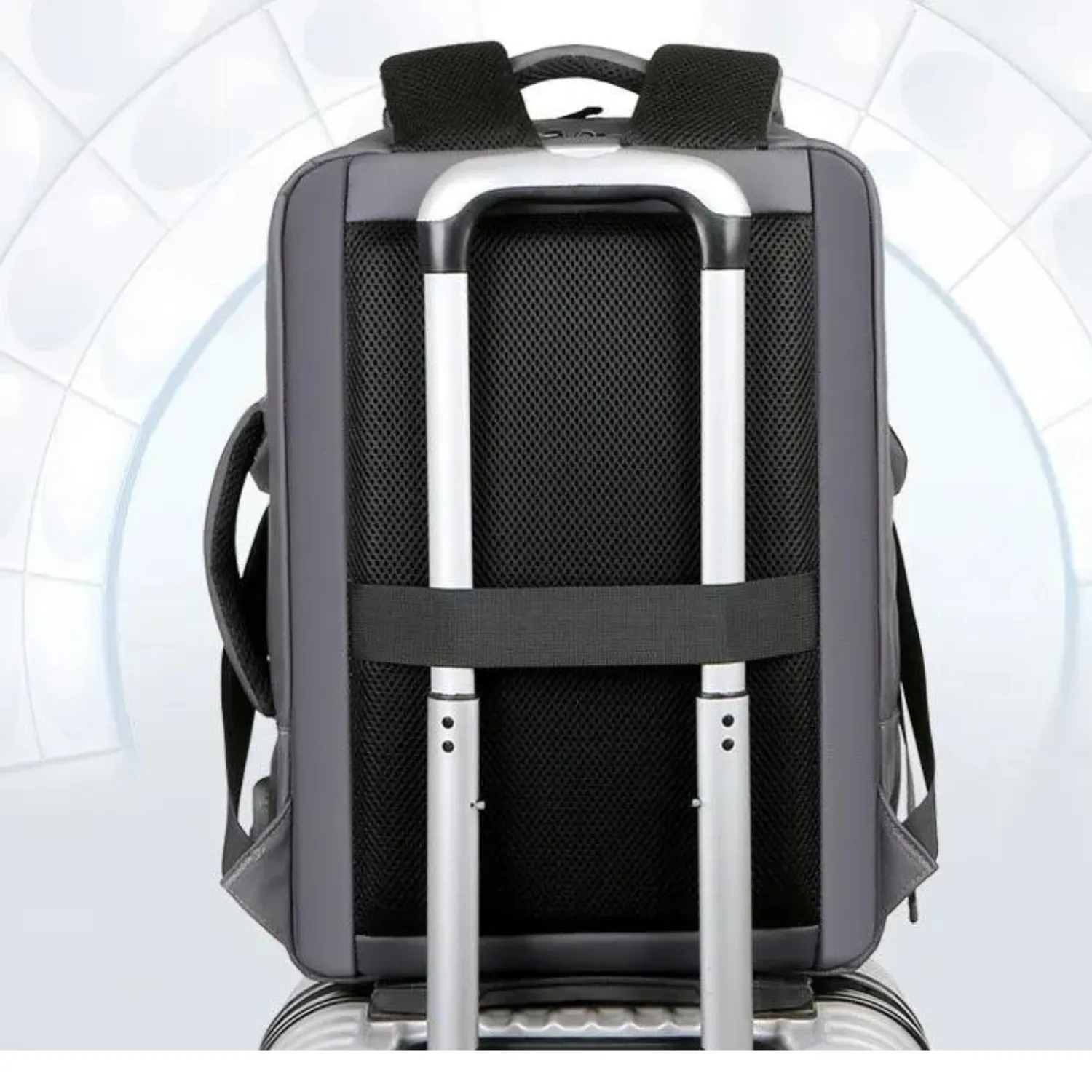 Tech-Savvy Commuter: Modern USB Charging Laptop Backpack