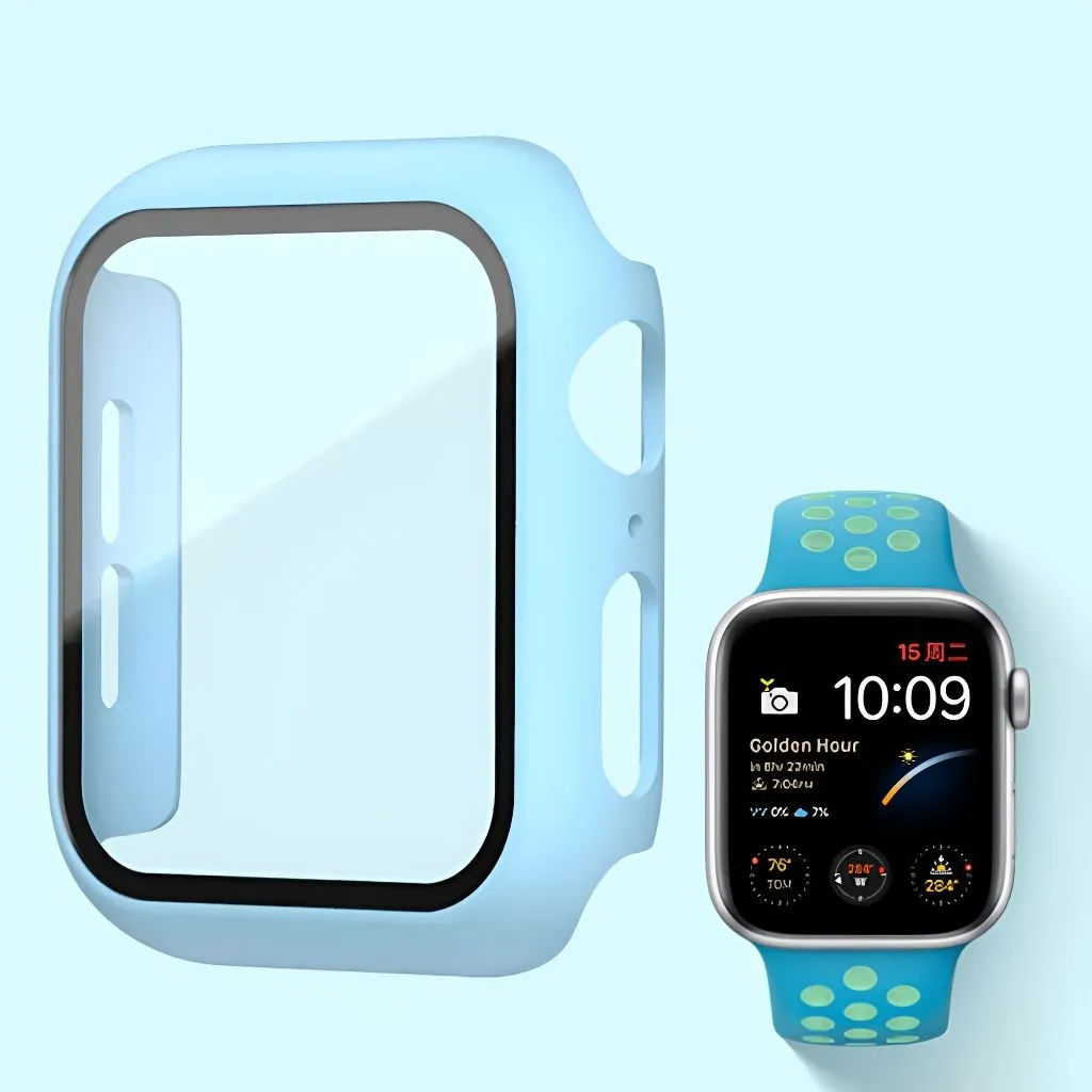 Tempered Glass Protective Watch Case