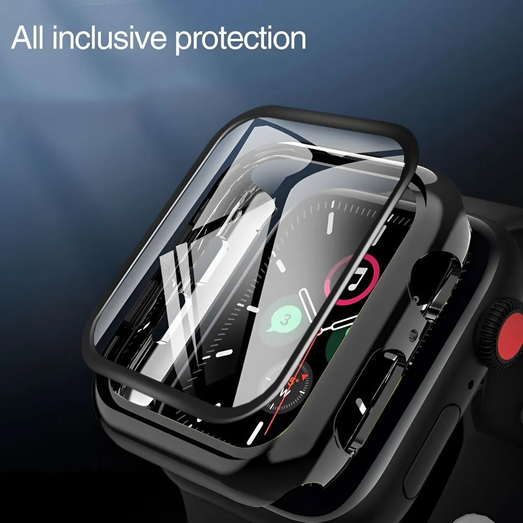 Tempered Glass Protective Watch Case