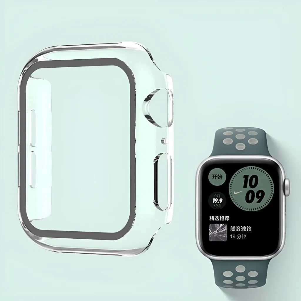 Tempered Glass Protective Watch Case