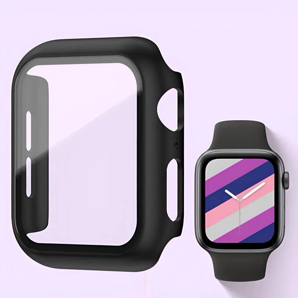 Tempered Glass Protective Watch Case