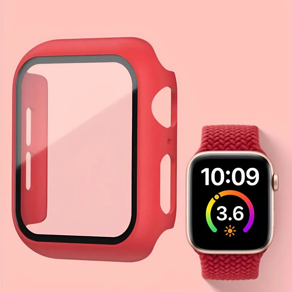 Tempered Glass Protective Watch Case