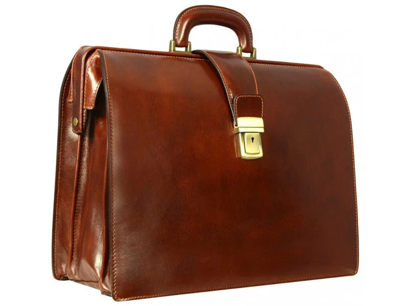 The Firm - Large Leather Briefcase