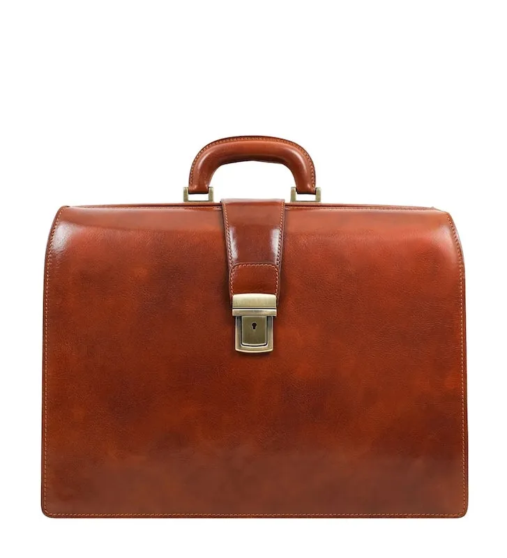 The Firm - Large Leather Briefcase