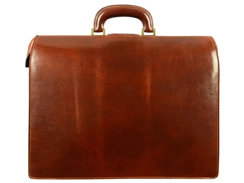 The Firm - Large Leather Briefcase