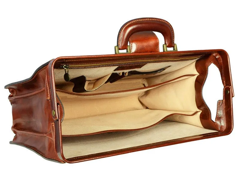 The Firm - Large Leather Briefcase