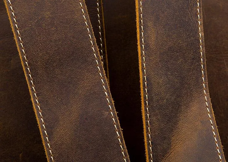 The Langley Backpack | Genuine Vintage Leather Backpack