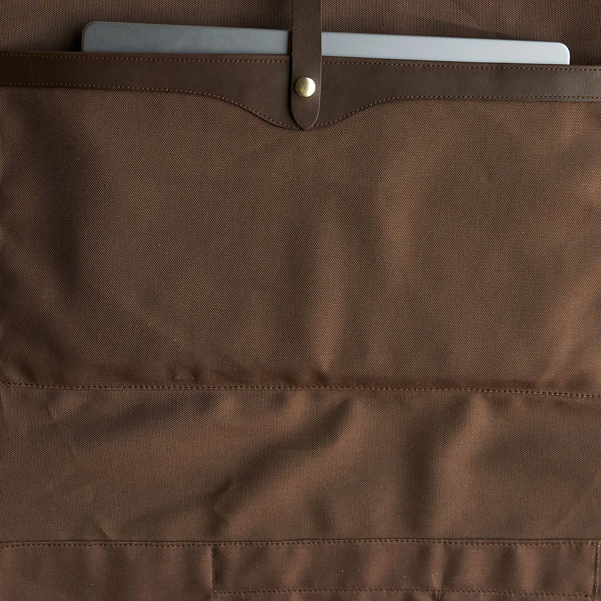 The Porter Briefcase | Bison Brown