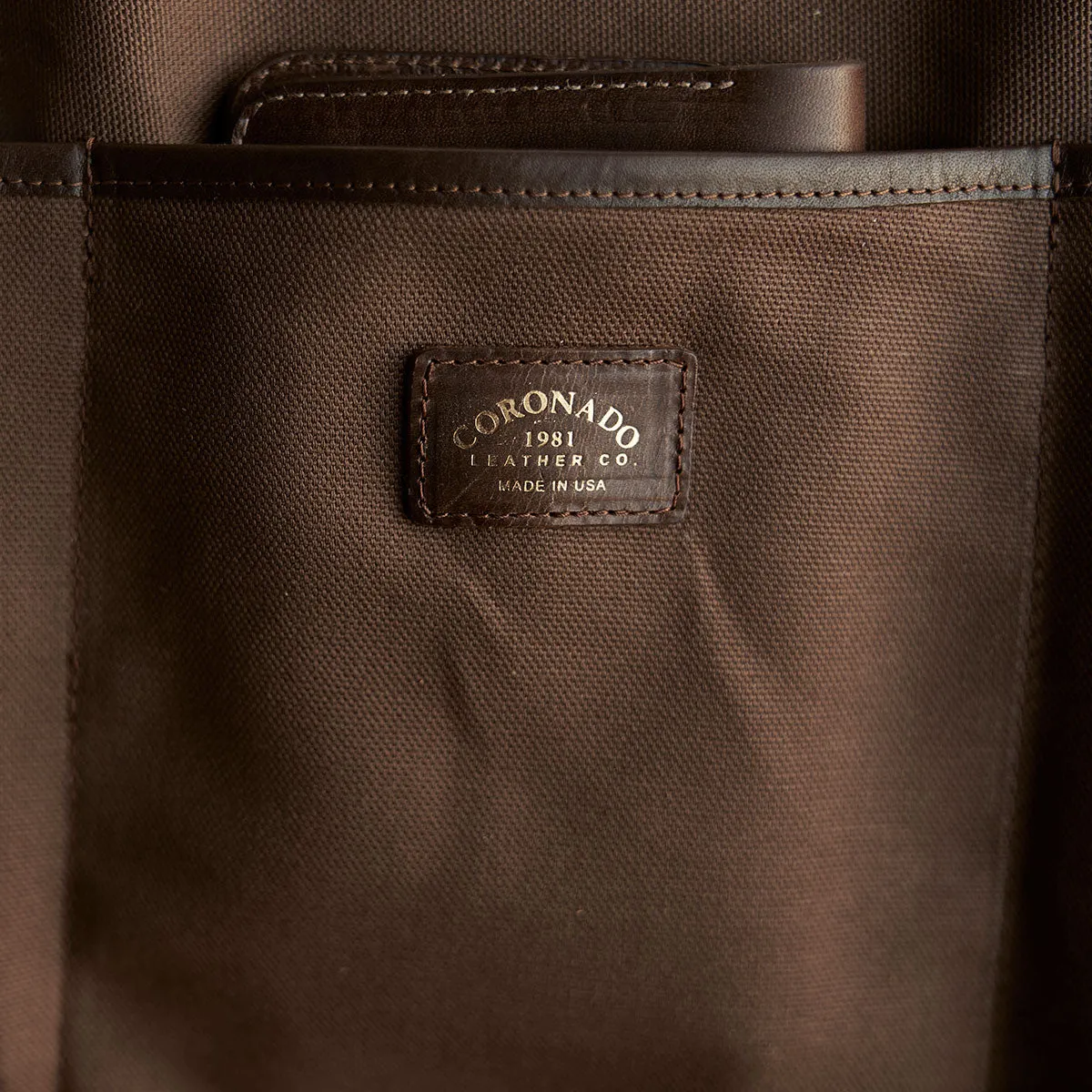 The Porter Briefcase | Bison Brown