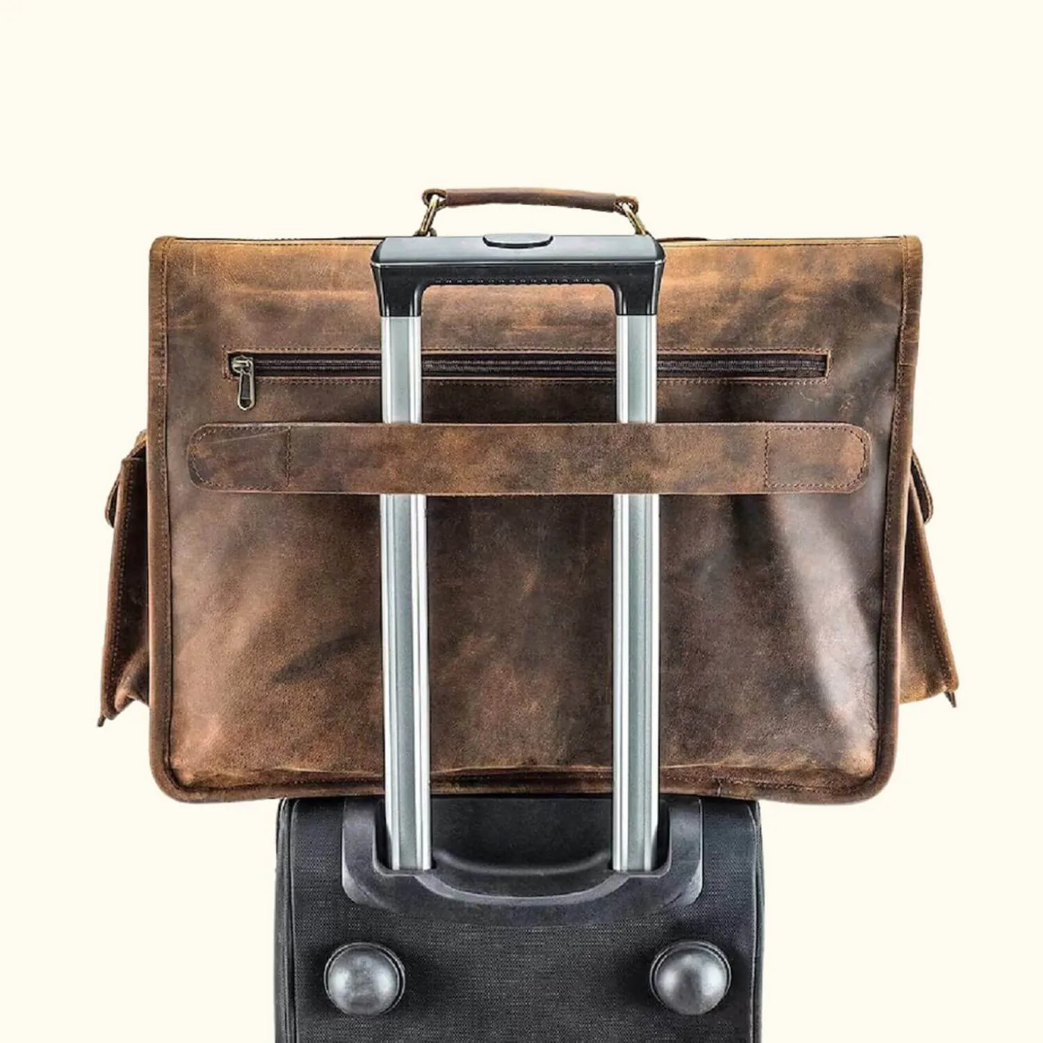 The Saloon Street - Satchel Leather Briefcase