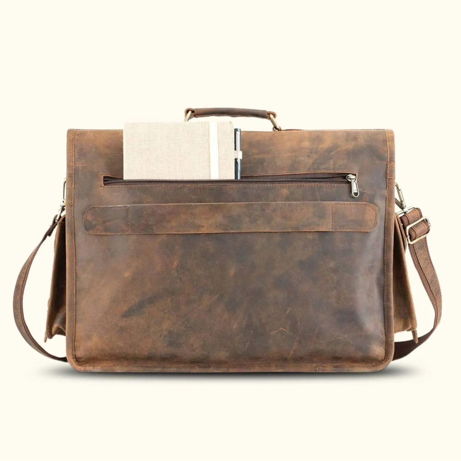 The Saloon Street - Satchel Leather Briefcase