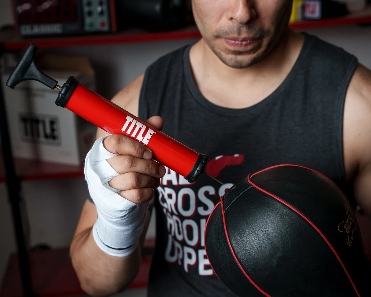 TITLE Boxing Air Pump