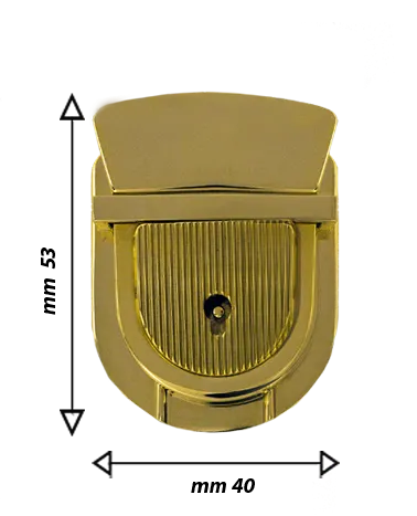 TK6 - tuk lock for briefcase